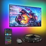 شريط اضاءة خلفية LED للتلفزيون من جوفي، شريط اضاءة ذكي ار جي بي اي سي للتلفزيونات مقاس 55-65 بوصة - دليلك لأفضل العروض