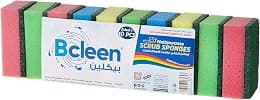 EZUK cleen Anti Microbial Sponge Scrubber for Kitchen and Bathroom Multicolor 9x6.1x3cm -10 Pieces - Amazon.ae Price Tracker