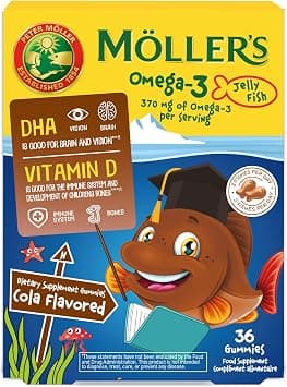 MÖLLER'S Moller's ® Omega 3 Capsules for Kids | Natural Fish Oil Omega 3 Fish Oil for Kids | DHA & EPA, Gluten, Lactose & Sugar Free & Easy to Make on Amazon.ae - Price Tracker