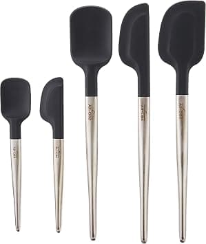 All-Clad Specialty Silicone Kitchen Gadgets 5 Piece Set, Spatulas Kitchen Tools, Kitchen Hacks Black on Amazon.ae - Price Tracker