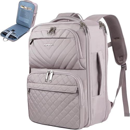 EMPSIGN 15.6 Inch Quilted Laptop Backpack for Women and Men on Amazon.ae - Price Tracker
