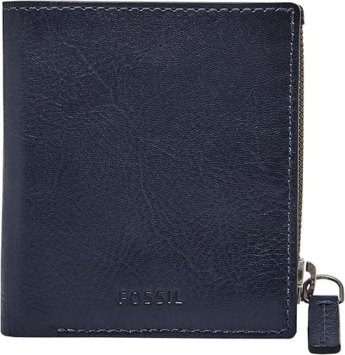 Fossil Men's Flip ID Bifold Wallet ML4026400-400-3.50"L x 0.75"W x 3.75"H - blue on Amazon.ae - Price Tracker
