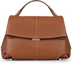 Top Handle Bag Handbags Large Faux Leather Satchel Bags for Women Luxury Designer Business Crossbody Work Tote Purse - Amazon.ae Price Tracker