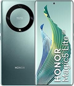 HONOR Magic 5 Lite, Sim-Free & Unlocked Mobile Phones, 5G Smartphone, 6GB+128GB, 6,67” Curved AMOLED 120Hz Display, 64MP Triple Rear Camera, 5100 mAh Battery, Dual SIM, Android 12, Emerald Green - Amazon.ae Price Tracker