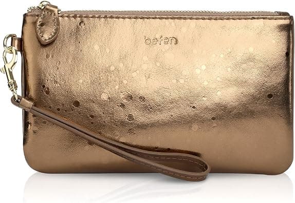 befen Small Crossbody Bag Genuine Leather Wallet Purse with Cell Phone Pocket for Women on Amazon - Best Deal Finder