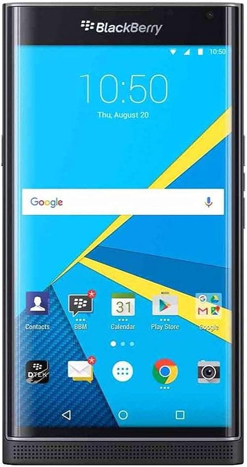 BlackBerry Priv Factory Unlocked Gsm Android Os Security Phone With Slide Out Physical Keyboard And 18Mp Camera International Version Black on Amazon.ae - Price Tracker