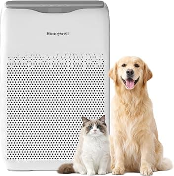 Honeywell Air Touch V2 Air Purifier for Home & Office-36m²/388 Sq.Ft,4-Stage Filtration, H13 HEPA Filter & Activated Carbon Filter, Removes 99.99% Pollutants, Dust, Pollen, Pet Dander, Odours, Smoke على Amazon.ae - متتبع الأسعار