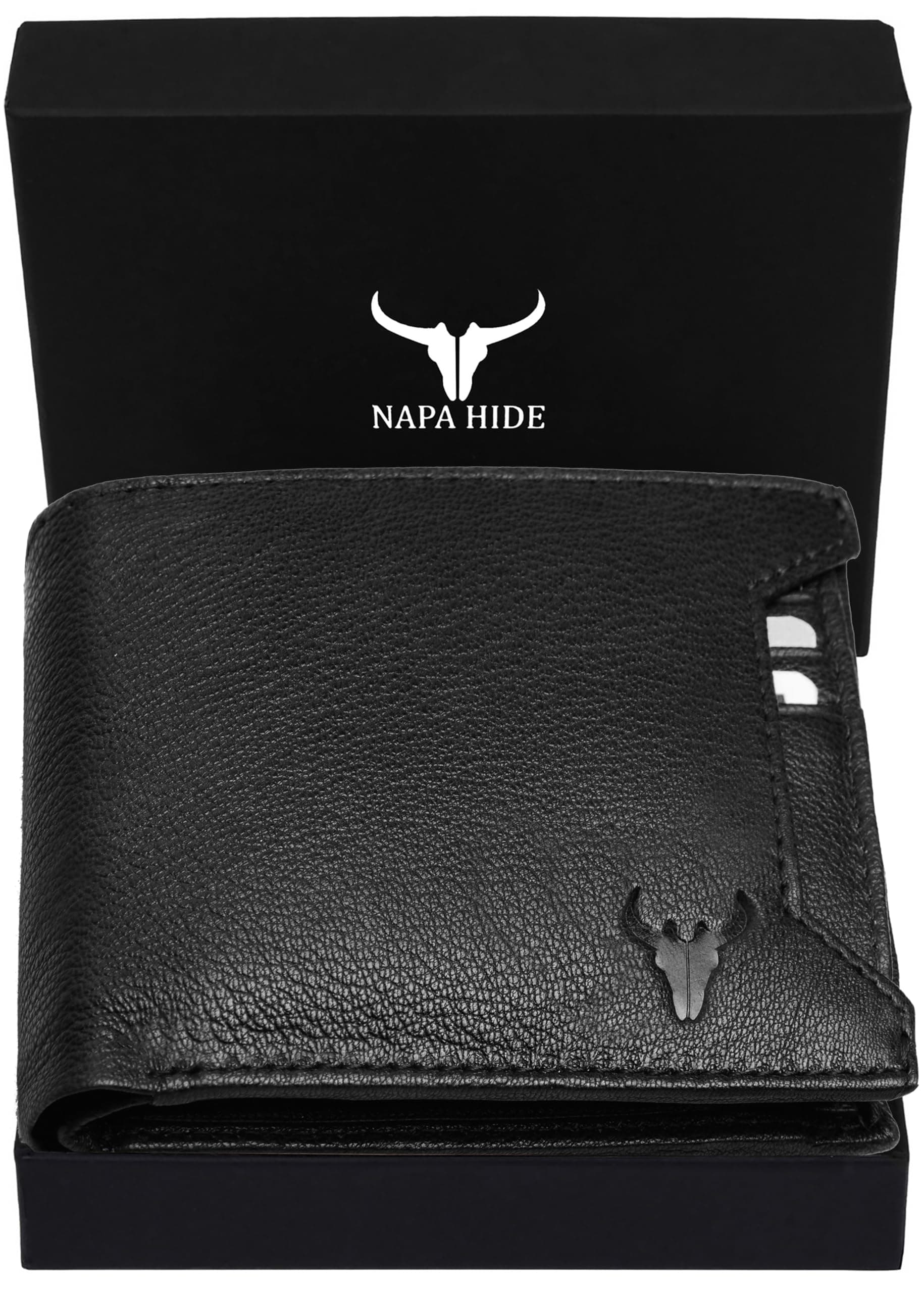 NAPA HIDE Men Leather wallet for Men Men's Wallet on Amazon.ae - Price Tracker