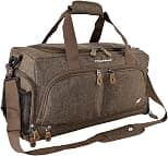 FocusGear Ultimate Gym Bag 2.0: Durable Crowdsource Designed Duffel Bag with 10 Optimal Compartments, Water Resistant Pouch, Green, 11.5"H x 10.5"W x 20"L - Best Deal Finder