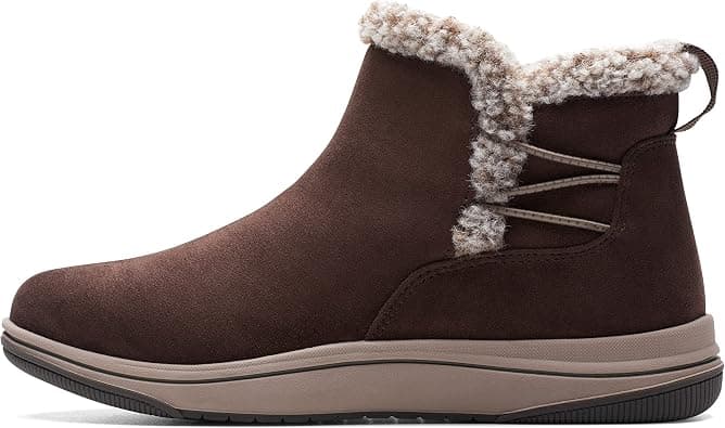 Clarks Breeze Fur womens Ankle Boot - Best Deal Finder