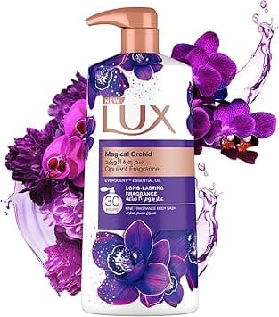 LUX Opulent Fragrance Body Wash, NEW Magical Orchid, 30H Long-Lasting Scent, with Everscent Essential Oil, 700ml - Amazon.ae Price Tracker