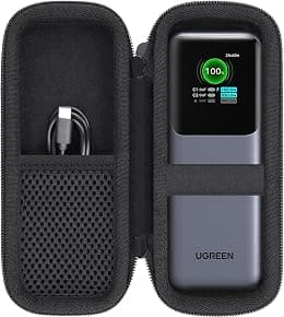 Hard Portable Travel Case Compatible with UGREEN Nexode Power Bank Portable Charger,Case Only, Black Case, Case for 25000mah 200w, Case for 25000mAh 200W - Best Deal Finder