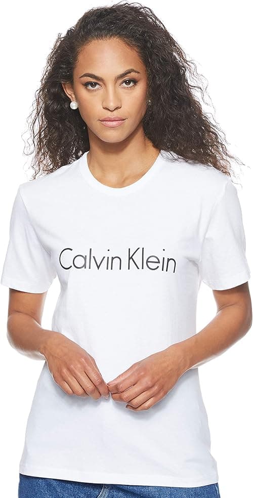 Calvin Klein Women's S/S Crew Neck T-Shirt on Amazon.ae - Price Tracker