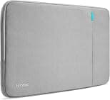 tomtoc 360 Protective Laptop Sleeve for 13 Inch Dell Inspiron 13 5000, 13.3 Inch ASUS Zenbook, ThinkPad X1 Carbon (5/ 6th Gen), Spill-resistant Notebook Bag Case with Accessory Pocket - Best Deal Finder