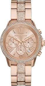 Michael Kors Brynn Women's Watch, Stainless Steel and Pavé Crystal Watch for Women - Best Deal Finder