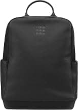 Moleskine - Classic Leather Backpack, PC-Compatible Backpack with Tablet Pocket - Best Deal Finder