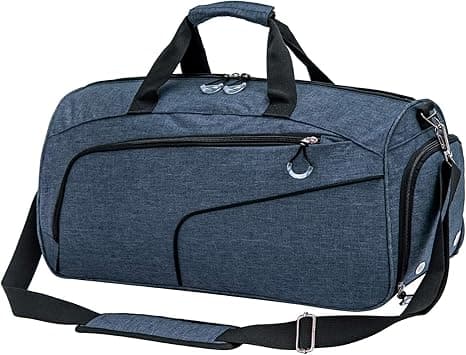 Kuston Sports Gym Bag with Shoes Compartment &Wet Pocket Gym Duffel Bag Overnight Bag for Men and Women on Amazon.ae - Price Tracker