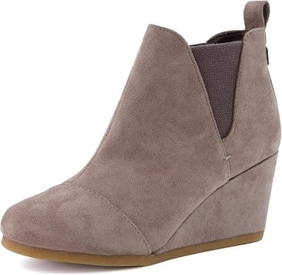 Dunes Women's Zoey Wedge Bootie +Wide Width Available on Amazon.ae - Price Tracker