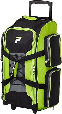 Fila unisex-adult 26" Lightweight Rolling Duffel Bag Duffel Bag on Amazon.ae - Price Tracker