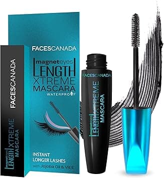 FACES CANADA Magneteyes Length Xtreme Mascara - Black, 8g | Volumizes Lashes | Waterproof | Quick Drying | Long Wear | Intense Black Finish | Lightweight | Enriched With Jojoba Oil & Vitamin E on Amazon.ae - Price Tracker
