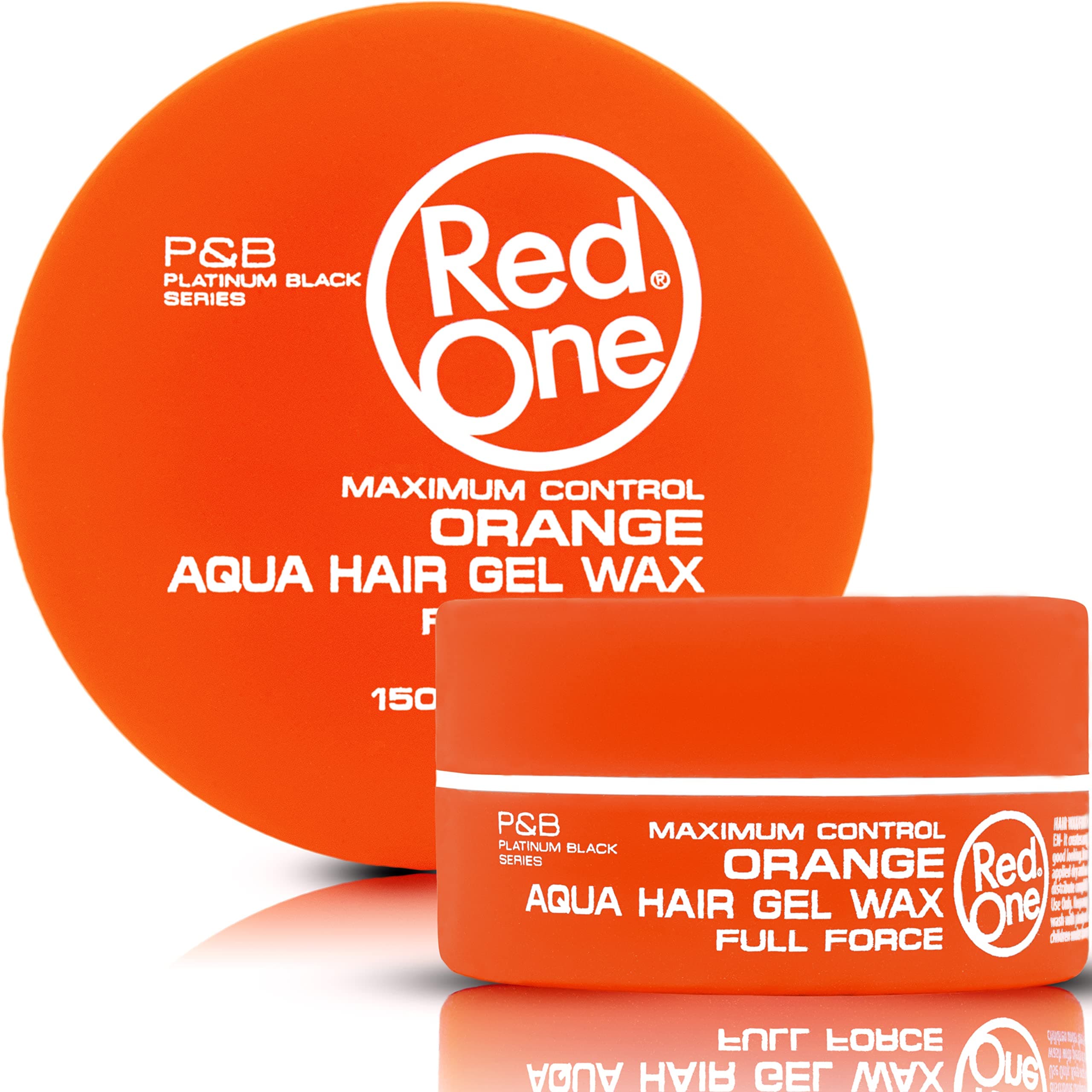RedOne Hair Styling Aqua Wax Orange 150 ml | Edge Control | Ultra Hold | Gel Wax | Men & Women Hair Wax | Melon Scent | Maximum Control on Amazon.ae - Price Tracker