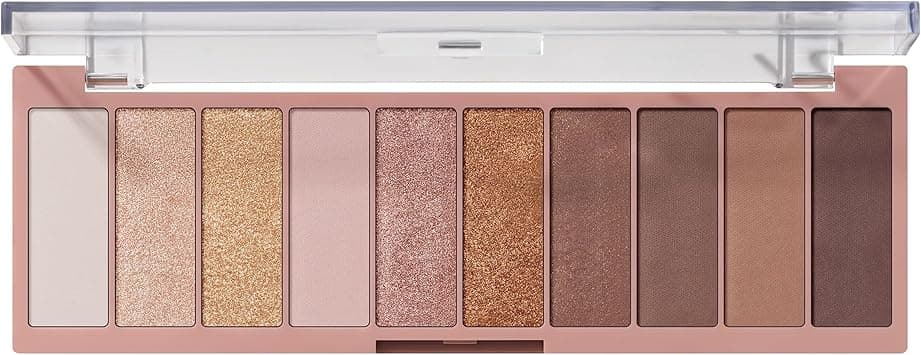 e.l.f. Perfect 10 Eyeshadow Palette, Ten Ultra-pigmented Neutral Shades, Blendable Formula, Vegan & Cruelty-free, Need It Nude (Packaging May Vary) on Amazon.ae - Price Tracker