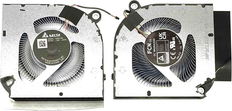 BestParts New CPU+GPU Cooling Fan Replacement for ACER Predator Helios Neo 16 (PHN16-71), for Predator Helios Neo 18 (PHN18-71), P/N: 23.QLTN7.001 23.QLTN7.002, 12v Fan على Amazon.ae - متتبع الأسعار