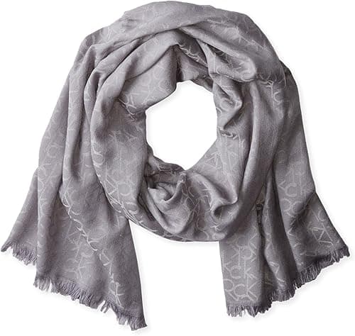 Calvin Klein Women's Ck Logo Pashmina Scarf Shawl on Amazon.ae - Price Tracker