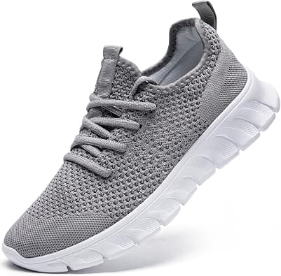 Mens Running Shoes Slip On Tennis Walking Sneakers Workout Athletic Lightweight Casual Sport Shoes on Amazon.ae - Price Tracker