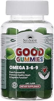 SUNSHINE NUTRITION GOOD GUMMIES OMEGA 3-6-9 60'S on Amazon.ae - Price Tracker