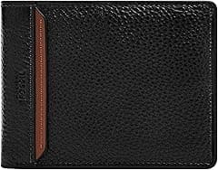 Fossil Men's Huntington Bifold with Flip ID, Black - Amazon.ae Price Tracker