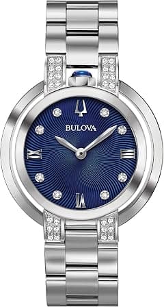 Bulova Women's Watch Steel/Blue - Amazon.ae Price Tracker