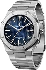 SAPPHERO Mens Watches 50M Waterproof Watches for Men Silver Stainless Steel Watch Analog Japanese Quartz Movement Octagonal Minimalist Luxury Classic Fashion Men's Wrist Watches Gifts for Men - Best Deal Finder