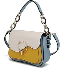 MKF Collection Satchel Bags for Women, Vegan Leather Shoulder bag, Crossbody bag Purse - Amazon.ae Price Tracker