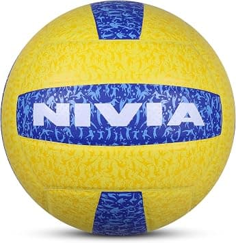 Nivia G 20 20 Volleyball (Yellow/Blue) - Best Deal Finder