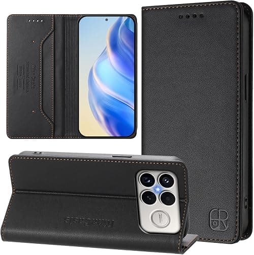 Cover Compatible with Xiaomi Poco F8 Ultra 5G,Compatible with Redmi K90 Pro Max 5G Flip Stand Magnetic Closure Wallet Card Slot Phone Case Black on Amazon.ae - Price Tracker