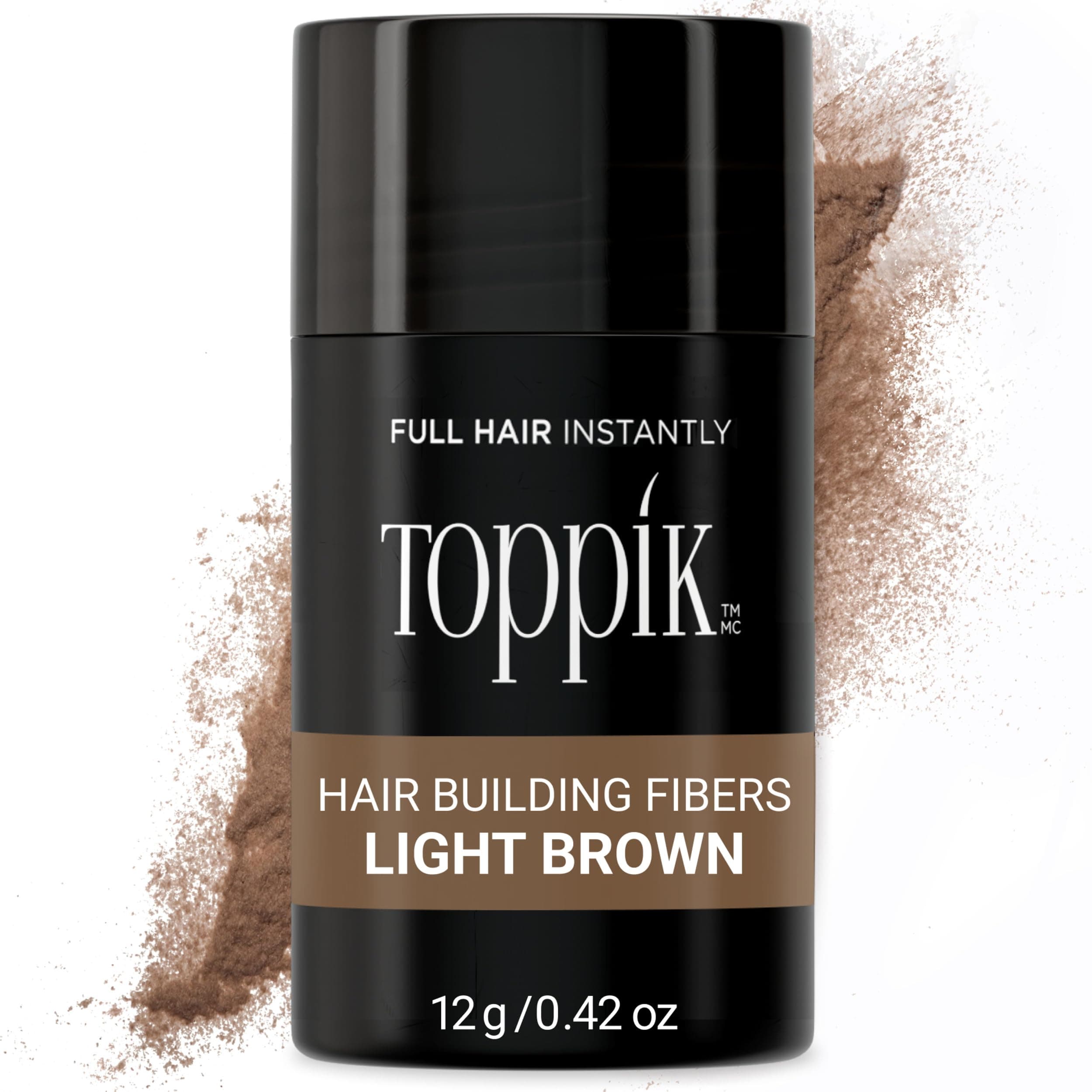 Toppik Hair Building Fibers with Premium Keratin Fibers Conceals Hair Thinning and Hair Loss for Fuller Looking Hair that Gives Completely Natural Look For Men and Women, 12 Grams on Amazon.ae - Price Tracker