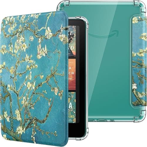 MoKo Case for Kindle Paperwhite 12th Gen & Colorsoft 2024, Apricot Blossom على Amazon.ae - متتبع الأسعار