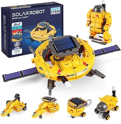 STEM Projects for Kids Age 8-12, Science Kits for Boys, Solar Robot Toys for 12-16 Year Old Teen Boys Girls, 120Pcs Building Experiments Robots for Teenage Ages 9 10 11 on Amazon.ae - Price Tracker
