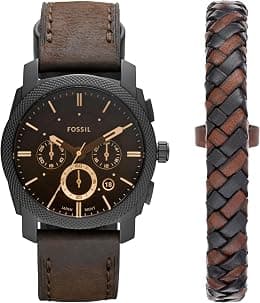 Fossil Men's Machine Quartz Stainless Steel Chronograph Watch - Best Deal Finder