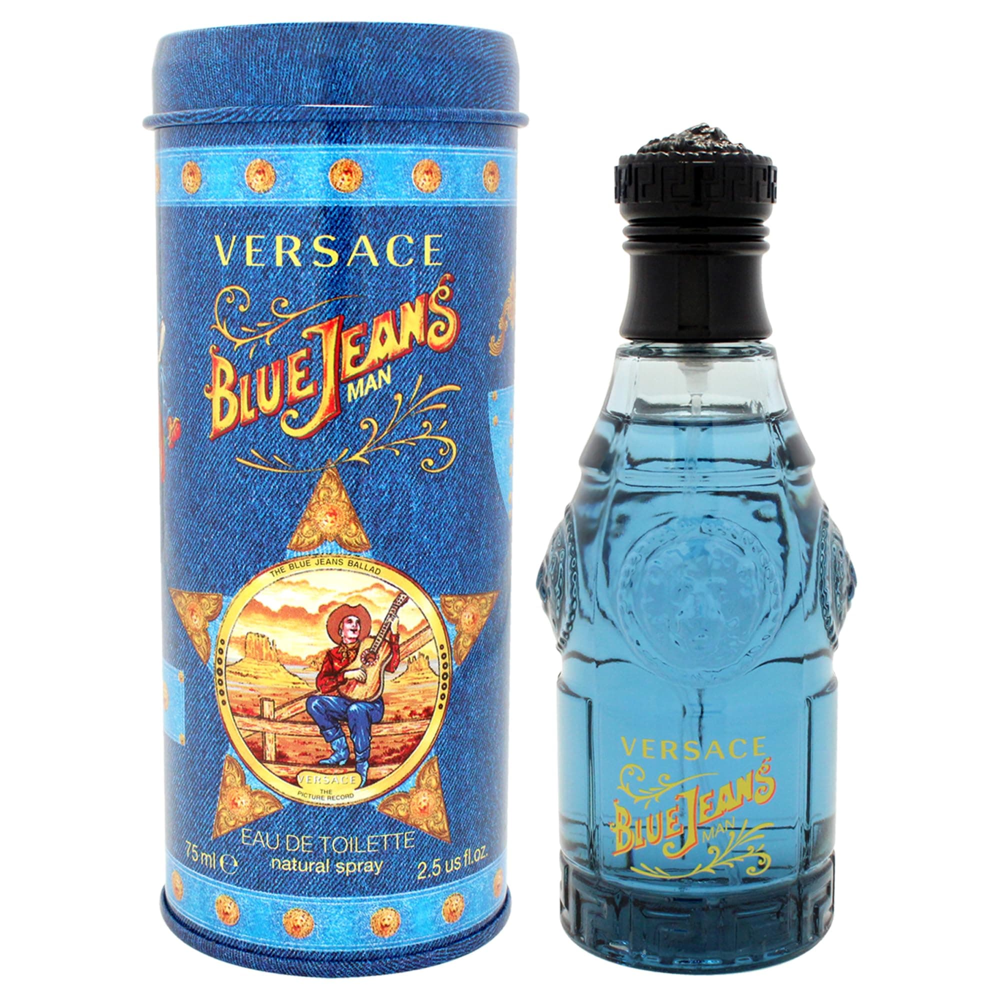 Versace Blue Jeans By Versace Eau De Toilette, 75 ml on Amazon.ae - Price Tracker