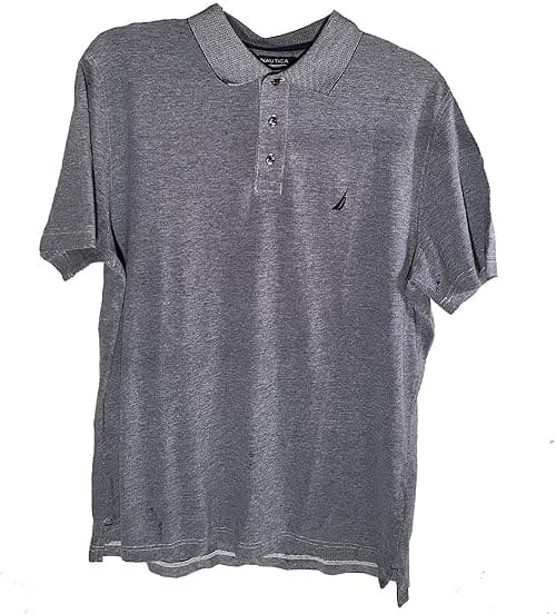 Nautica mens Classic Short Sleeve Solid Polo Shirt Polo Shirt على Amazon.ae - متتبع الأسعار