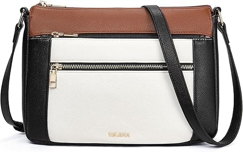Telena Crossbody Bags for Women, Leather Cross body Purse Shoulder Bag With Adjustable Strap on Amazon.ae - Price Tracker