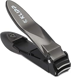 KLIPP Nail Clippers for Men with Catcher - KLIPP Razor-Sharp Heavy Duty Self-Collecting Nail Cutters with Ergonomic Lever Keep Fingernails and Toenails Impeccably Manicured - Includes Ziplock Pouch - Amazon.ae Price Tracker