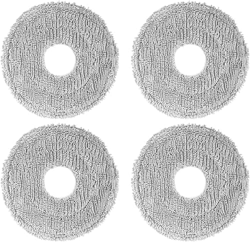 DREAME Mop Pads Compatible with X50 Ultra / X40 Ultra/ L50 Ultra / L40s Ultra / L40s Ultra AE / L40s Ultra CE / L40 Ultra / L10s Ultra Gen2, Wet Mopping Pads (4 pcs) on Amazon.ae - Price Tracker