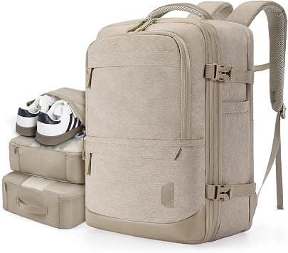 BAGSMART 37L Expandable Travel Backpack Compression Carry On Daypack على Amazon.ae - متتبع الأسعار