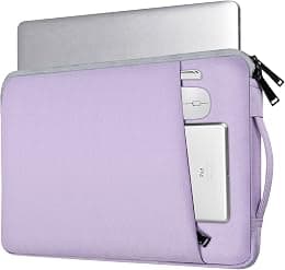 iKammo Laptop Sleeve 14 Inch Laptop Case Computer Bag for 15 inch New MacBook Air M3 A3114 M2 A2941 2024-2023, Surface Laptop 6/5/4 15 inch, HP Lenovo Acer ASUS Chromebook 14, Purple - Best Deal Finder