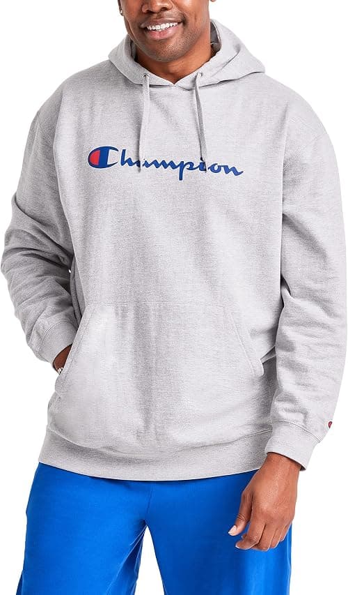 Champion mens Graphic Powerblend Fleece Pullover Hood Hooded Sweatshirt على Amazon.ae - متتبع الأسعار
