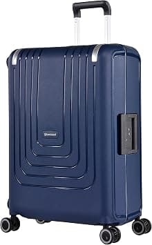Eminent Checked Luggage 26 Inches – Polypropylene Hard Case Luggage Sets with 4 Double Spinner Wheels TSA Lock (Checked Luggage 26-Inch, Dark Blue) on Amazon.ae - Price Tracker