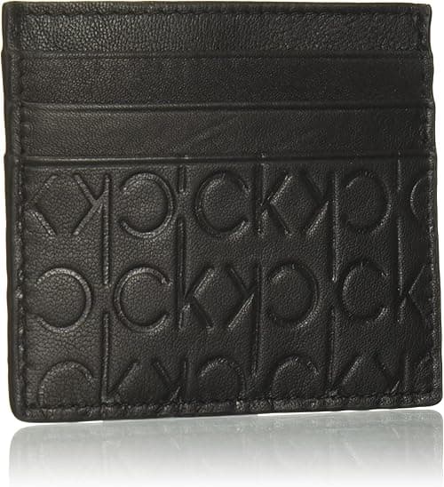 Calvin Klein Men's Card Case with Perforated Logo Wallet on Amazon.ae - Price Tracker